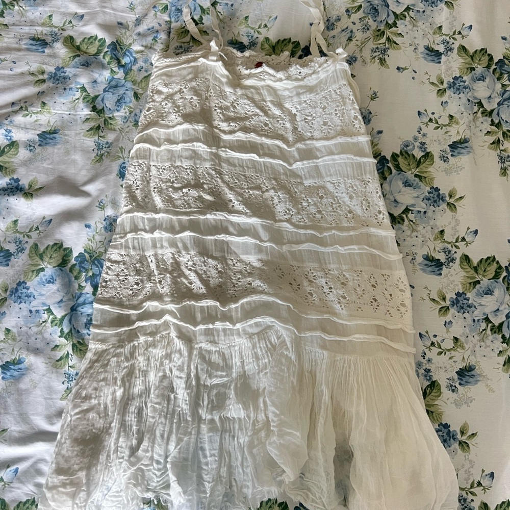 Free People Shailee Cotton Lace Dress